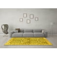 thumbnail image 3 of Ahgly Company Indoor Rectangle Animal Yellow Traditional Area Rugs, 7' x 9', 3 of 4