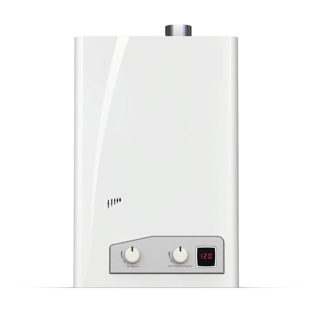 Indoor 4.0 GPM Liquid Propane Tankless Water Heater Gas Instant Electric Heaters Major Appliances Home ,Compact Design