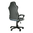 thumbnail image 4 of Elama High Back Faux Leather Adjustable Office Chair in Black, 4 of 5