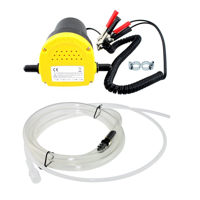 Bomba electrica Bomba de aceite del motor del automóvil 12V Extractor de sumidero de fluido de aceite eléctrico automático Bomba de succión de transferencia de combustible de intercambio de 1 1