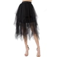 thumbnail image 4 of Falda tul picos color Negro AMAD Casual para mujer talla L, 4 of 5