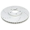 thumbnail image 4 of TRQ Front Brake Pad and Rotor Set Semi Metallic Coated Rotors Fits 2009-2014 2016-2021 Nissan Maxima, 4 of 5