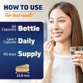 thumbnail image 4 of Vitamatic Cortisol Health Support - 90 Veggie Capsules - Made with Adaptogenic Blend with Ashwagandha, Rhodiola, Magnolia, L-Theanine, Phosphatidylserine, 4 of 11