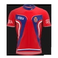 thumbnail image 3 of Serbia Full Zipper Bike Short Sleeve Cycling Jersey  for Men - Size 3XL, 3 of 4