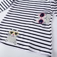 thumbnail image 5 of HILEELANG little Girls Long sleeved Dresses Christmas Casual Winter Cotton Casual Cute Party Cartoon Animal Cat Pattern Dress 7Y, 5 of 6