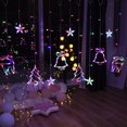 thumbnail image 4 of Christmas Fairy Curtain String Lights 3.4M LED Star Deer 220V 110V Garland Festoon For Xmas Tree New Year Navidad Party Decor, 4 of 5