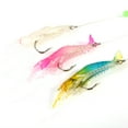 thumbnail image 2 of Glow-in-the-Dark Shrimp-shaped Lure Baits - Soft, Mixed Colors - Perfect for Night Fishing - 3 Pack, 2 of 2