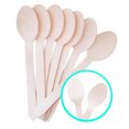 thumbnail image 4 of Cuchara de madera desechable, tenedor, vajilla, pastel grande, postre, cuchillo, tenedor, cuchara para helado ER, 4 of 4