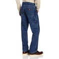 thumbnail image 2 of Dickies Mens Carpenter Denim Utility Jeans, 34W x 32L, Stonewashed Indigo Blue, 2 of 3