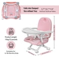 thumbnail image 2 of Silla Elevadora para Bebé UBRAVOO 3 en 1 Portátil con Bandeja Ajustable, 2 of 6