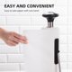 thumbnail image 4 of Sostenedor del tejido Soporte para toallas de papel, encimera con base ponderada y brazo de resorte ajustable, dispensador de toallas de papel fácil de rasgar, cabe en la cocina o para el baño Abanopi Sostenedor del tejido, 4 of 7