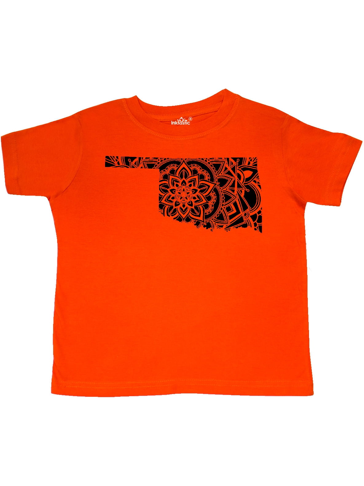 Download INKtastic - Oklahoma Silhouette Mandala Toddler T-Shirt ...