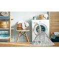 thumbnail image 2 of Ahgly Company Machine Washable Indoor Rectangle Industrial Modern Platinum Gray Area Rugs, 6' x 9', 2 of 7