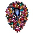 thumbnail image 1 of LYMAYTER Clothes Brooch Vivid Appearance Exquisite Brooch Pin - Lightweight, Polished Faux Crystal Waterdrop Shape, Costume Accessory, 1 of 7