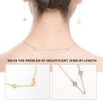 thumbnail image 4 of Extensor de collar ADMITRY de plata esterlina 925, 3 piezas, 4 of 7