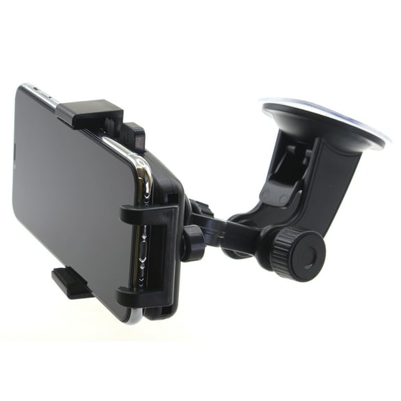 Windshield Car Mount for Moto G Stylus (2022) Phone - Holder Glass Cradle Swivel Dock Suction Compatible With Motorola Moto G Stylus (2022)