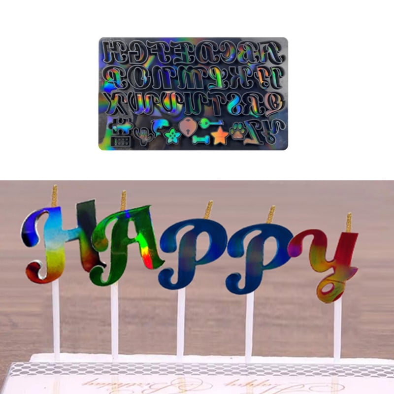 Alphabet Silicone Resin Mold Letter Sign Resin Molds for DIY Jewelry Making