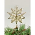 Holiday Time Capiz Tree Topper, Gold