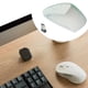 thumbnail image 5 of Ratones verticales ergonómicos, silenciosos, cómodos para PC, portátiles, de escritorio, ligeros, portátiles, resistentes, ópticos, carpianos. Blanco, 5 of 10