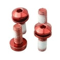 thumbnail image 6 of 4 Pcs Bottle Cage Holder Screws Alloy steel Mountain Road Bike M5*12 Bolt, 6 of 14