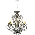 thumbnail image 5 of Meyda Tiffany 160807 Fernando 10 Light 42" Wide Taper Candle Style Chandelier, 5 of 5