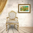 thumbnail image 3 of Pinto, Patricia 14x10 Gold Ornate Wood Framed with Double Matting Museum Art Print Titled - Quatrefoil Trio II, 3 of 4