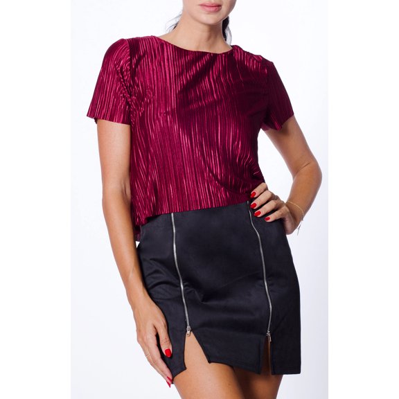 It's Obvious Mini Crop Top