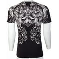 thumbnail image 6 of ARCHAIC by AFFLICTION Black FLASH BANG Short Sleeve Y2K MMA Elite T-shirt, 6 of 8