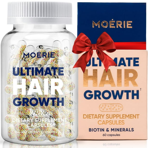 Suplemento capilar Moerie Ultimate Hair Boost 60 cápsulas