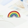 thumbnail image 6 of WINDLAND Rainbow Gay Lesbian Brooch Pins for Women Multi-Colored for Rhinestone Crystal P, 6 of 14