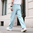 thumbnail image 3 of GINGTTO Men's Dress Pants Loose Fit Slacks for Men, 3 of 7