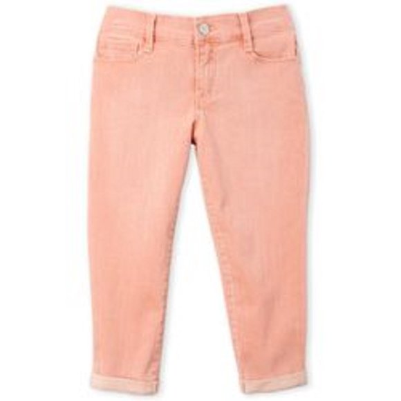 Jessica Simpson Women's Rolled Crop Skinny Jean (8/29, Canyon Pink)