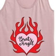 thumbnail image 3 of Bratz - Bratz Angel - Flames - Women's Racerback Tank Top, 3 of 5