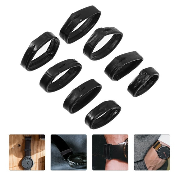 TEHAUX 8Pcs Watch Strap Loop Delicate for Men Women 16mm 18mm 20mm 22mm