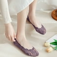 thumbnail image 2 of Ultra Low Cut Liner Socks Women No Show Non Slip Hidden Invisible for Flats Boat Summer, 2 of 3