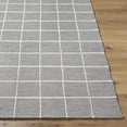 thumbnail image 4 of Hauteloom Nissa Wool Living Room, Bedroom Area Rug - Traditional, Transitional - Sterling Gray, Gray, Light Silver - 3'6" x 5'6", 4 of 8