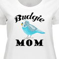 thumbnail image 4 of Inktastic Budgie Mom Parakeet Budgerigar Bird Women's Plus Size T-Shirt, 4 of 5
