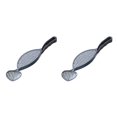 thumbnail image 2 of Ounissouiy Escurridor de plástico para lavar arroz, escurridor hueco, filtro a prueba de fugas de alimentos, tamiz, utensilio de cocina, gris Gris 2piezas Ounissouiy CBP141671, 2 of 6