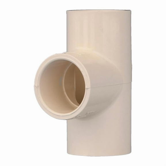 Charlotte Pipe CPVC Tee - Smooth Finish, Plastic - 1 Piece, 3/4 In
