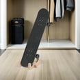 BRIGHTFUFU 1Set Khaki Wood Skateboard Rack Floor Stand for Display of ...