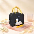 thumbnail image 4 of Cute Duck Lunch Bag Kawaii Lunch Box Insulated Bag Reusable Tote Bags for Hot or Cold Work, Picnic, Travel, 4 of 7
