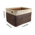 thumbnail image 1 of unbranded Caja Plegable Para Suministros Del Hogar En Tela Oxford Café Con Gran Capacidad, 1 of 8