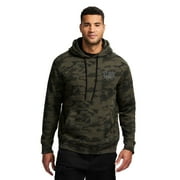 Caterpillar Cat Foundation Trademark Banner Hood Sweatshirt Color: Camo Size: S