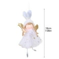 thumbnail image 2 of TIELUTT Rabbit Hanging Doll Pendant for Home Festival Stain Glass Window Panel Large Stained Glass Hanger Large Stain Glass Panel round Stained Glass Windows for the Home Garland Beaded, 2 of 6