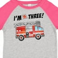 thumbnail image 4 of Inktastic I'm 3 Fire Truck 3rd Birthday Boys or Girls Toddler T-Shirt, 4 of 5