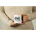 thumbnail image 2 of Inkdotpot Smile Always 11oz CeramicCoffeeMug Positive Inspirational Quotes Gift For Employee Boss Coworkers -Orange, 2 of 5