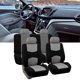 thumbnail image 5 of Funda protectora para asiento de coche, juego completo de fundas automotrices transpirables, cojín de poliéster, 5 of 6