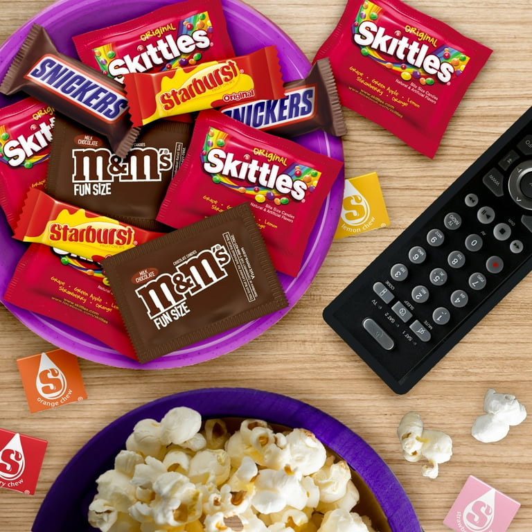 M&M's, Snickers, Skittles Variety Mix, Assorted Fun Size
