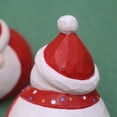 thumbnail image 4 of Noel Muñeco De Nieve Decoración De Madera Adorno De Escritorio Figura De Mesa De Navidad Serendint HA043228-01, 4 of 6