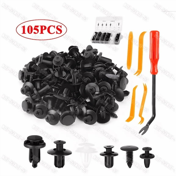 For Honda CAR 100x Box Set Bumper Fender Liner Push Type Retainer Clips Fastener